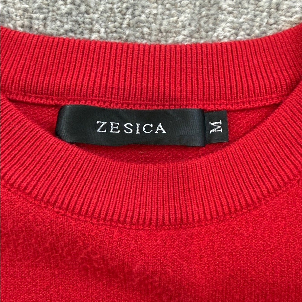 Solid Knitted Sweater - image 5